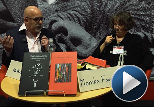Monika Fagerholm och Melker Garay
